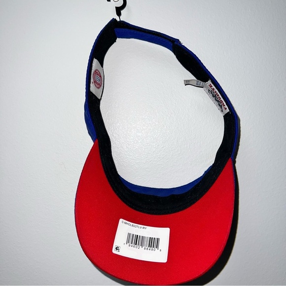 Kansas Jayhawks Bundle Visor & Flip Flops Unisex - Picture 3 of 11